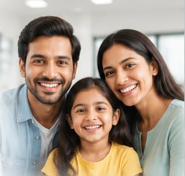 A happy family cared for by Asthra