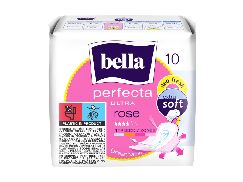 Bella Perfecta Ultra Rose Sanitary Pads